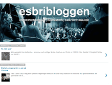 Tablet Screenshot of esbribloggen.blogspot.com