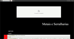 Desktop Screenshot of materiais11.blogspot.com