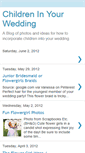 Mobile Screenshot of childreninyourwedding.blogspot.com