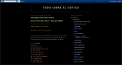 Desktop Screenshot of goth-sergio.blogspot.com