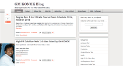 Desktop Screenshot of gmkonok.blogspot.com