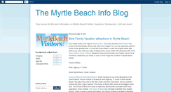 Desktop Screenshot of myrtlebeachinfo.blogspot.com