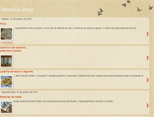 Tablet Screenshot of maresiadoce.blogspot.com