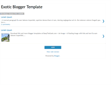 Tablet Screenshot of exotic-bt.blogspot.com