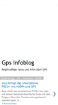 Mobile Screenshot of gps-info-blog.blogspot.com
