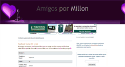 Desktop Screenshot of amigosxmillon.blogspot.com