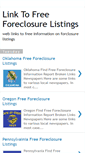 Mobile Screenshot of linktofreeforeclosurelistings.blogspot.com