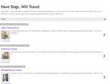 Tablet Screenshot of havedogswilltravel.blogspot.com