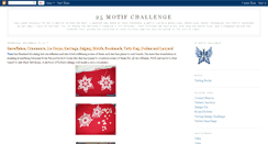 Desktop Screenshot of 25motifchallenge.blogspot.com