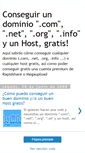 Mobile Screenshot of dominioyhostgratis.blogspot.com