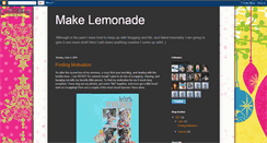 Desktop Screenshot of makelemonadelife.blogspot.com