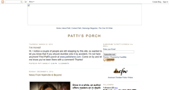 Desktop Screenshot of pattisporch.blogspot.com