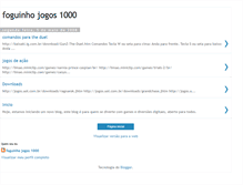 Tablet Screenshot of foguinhojogos1000.blogspot.com