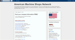 Desktop Screenshot of americanmachineshopsnetwork.blogspot.com