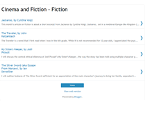 Tablet Screenshot of cinemaandfictionfiction.blogspot.com