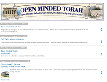 Tablet Screenshot of openmindedtorah.blogspot.com