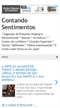 Mobile Screenshot of contandosentimentos.blogspot.com