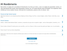 Tablet Screenshot of mimundomania.blogspot.com