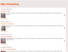 Tablet Screenshot of mijnhobbyblog.blogspot.com