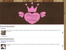 Tablet Screenshot of prinsessevilikke.blogspot.com