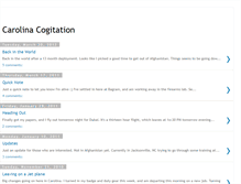 Tablet Screenshot of carolinacogitation.blogspot.com
