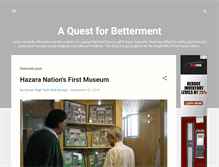 Tablet Screenshot of bettermentquest.blogspot.com