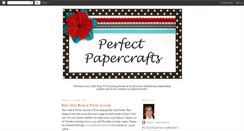 Desktop Screenshot of perfectpapercrafts.blogspot.com