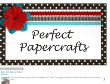 Tablet Screenshot of perfectpapercrafts.blogspot.com