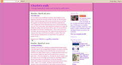 Desktop Screenshot of charlotswalk.blogspot.com