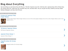Tablet Screenshot of blogeverythingsexy.blogspot.com