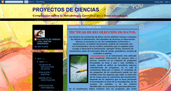 Desktop Screenshot of cienciasloscaminos.blogspot.com