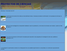 Tablet Screenshot of cienciasloscaminos.blogspot.com