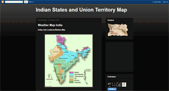 Desktop Screenshot of indian-states-union-territories.blogspot.com