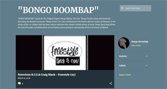 Desktop Screenshot of bongoboombap.blogspot.com