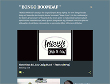 Tablet Screenshot of bongoboombap.blogspot.com