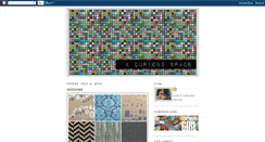 Desktop Screenshot of acuriousspace.blogspot.com