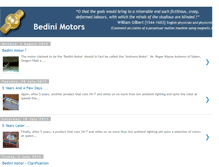 Tablet Screenshot of bedinimotors.blogspot.com