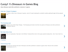 Tablet Screenshot of cunzy11dinosaursingames.blogspot.com