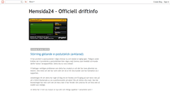 Desktop Screenshot of hemsida24.blogspot.com
