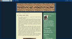 Desktop Screenshot of catolicoenrehabilitacion.blogspot.com