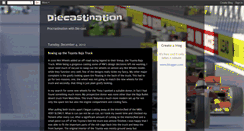 Desktop Screenshot of diecastination.blogspot.com