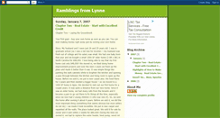 Desktop Screenshot of lynnesramblings.blogspot.com