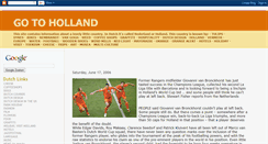 Desktop Screenshot of gotoholland.blogspot.com