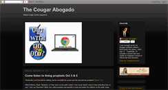 Desktop Screenshot of cougarabogado.blogspot.com