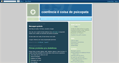 Desktop Screenshot of coerenciaecoisa.blogspot.com