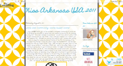 Desktop Screenshot of missarkansasusa2011.blogspot.com