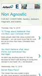 Mobile Screenshot of nonagnostic.blogspot.com