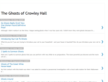 Tablet Screenshot of crowleyhallghosts.blogspot.com