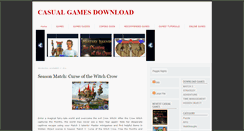 Desktop Screenshot of casual-games-download.blogspot.com