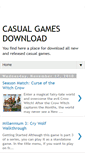 Mobile Screenshot of casual-games-download.blogspot.com